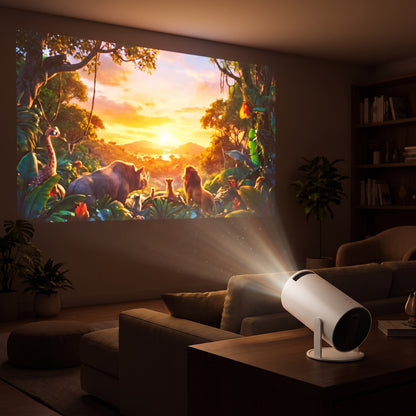 The CastaScene Kit — HD Projector + 12 Haunted Window Scenes
