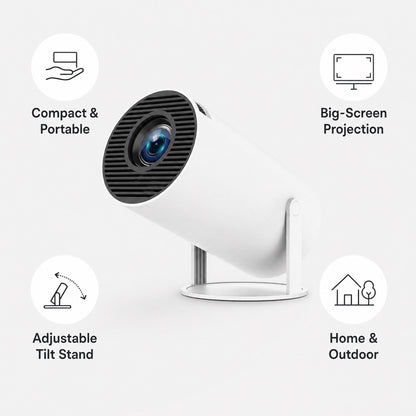 The CastaScene Kit — HD Projector + 12 Haunted Window Scenes